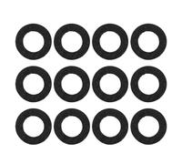 GALPADA 20pcs Sturdy Black Felt Pads for Trumpet and Trombone, General-purpose Trumpets Accessories to Protect The Keys, for Musical Instrument Maintenance