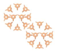 GALPADA 20pcs Triangle Puller Rings for Car Body Panels High Efficiency Iron Triangle Shaped Dent Pulling Tool for Precision Restoration in Personal Car Maintenance