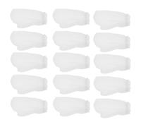 GALPADA 20pcs White Fish Tank Filter Bags for Freshwater and Tropical Aquariums, Pp Material with Solid Construction, Effective Filtering of Decaying Plants and Uneaten Food