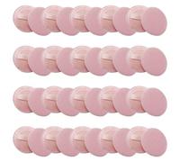 GALPADA 20pcs Women Face Makeup Loose Powder Puff Pads Velvet Cotton Lint Material Simple Shaped Design Comfortable Makeup Experience Easy to Use for Daily Cosmetics