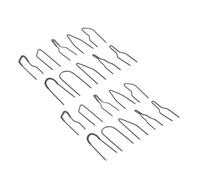 GALPADA 20pcs Wood Burning Wire Nibs High Temperature Resistant Pyrography Pen Tips for Precise Woodcrafts Leather Paper Engraving with Varied Tip Designs