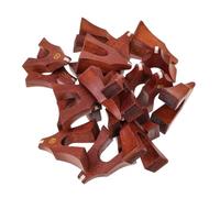 GALPADA 21 Pcs Wooden Guzheng Bridges Rosewood String Support Pillars Musical Instrument Parts Light Brown for Guzheng Accessories and Sound Enhancement