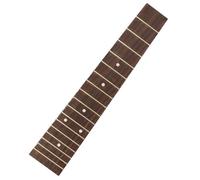 GALPADA 23 Inch Ukulele Fingerboard Replacement Rosewood Fretboard Instrument Accessory Versatile for Homes and Live Performances