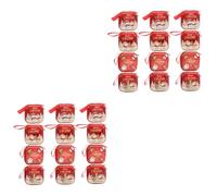 GALPADA 24 Pcs Christmas Mini Coin Purse for Plush Unicorn and Santa Tree Design Small Adorable Wallets for Keys and Change Storage Easy Open Close Safety Pouches