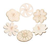 GALPADA 24 pcs Unfinished Wooden Gyroscope for DIY Crafting Easy to Paint Blank Gyroscopes for Creative Projects and Hands Activities Sensory for Boys