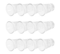 GALPADA 24pcs First Holy Communion Cups Set 15ml Glass Religious Sacrament Chalices Reusable Small Shot Glasses for Church Services and Christian Rituals