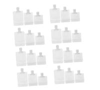 GALPADA 24pcs Leakproof Plastic Travel Lotion Packaging Bag Squeezable Shampoo Holder for Toiletries for Cosmetic Storage and Travel Toiletries
