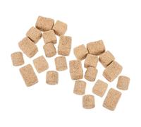 GALPADA 24pcs Mini Hay Bales for Dollhouse Decorative Haystack Scenes, Versatile Faux Straw Hay Bundles in Khaki Colour with Three Styles Included, Sturdy Wood Material for Creative
