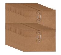 GALPADA 24pcs Office Cord Storage Bag Paper Envelopes for Letter Holders Multi-Function Envelopes as Card Organizers for Office Files
