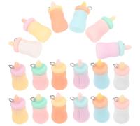 GALPADA 24Pcs Resin Charms for Jewelry Making, DIY Crafting Charms Set Orange, Blue, Pink, Purple, White, Yellow, Suitable for Bracelets and Necklaces