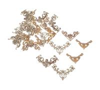GALPADA 24pcs Vintage Decorative Border Stickers Victorian Photo Frame Corners for DIY Journals Scrapbooking Embellishments Retro Baroque Style Self Adhesive Craft Decorations