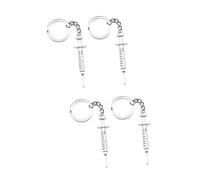 GALPADA 24pcs Vintage Keychain Pendant Retro Key Holder Bag Charm Zipper Pull for Handbags Purses and Luggage Nursing Assistants