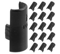 GALPADA 24pcs Wire Shelf Locking Clips for Poles Durable Fixing Clamps with Secure Locking Mechanism Easy Installation Replacement Parts for Wire Shelving Support and Slip Shelf Stability
