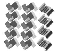 GALPADA 25 Pcs Stainless Steel Greenhouse Glazing Clips Removable Metal Z Clips for Glass Panels Window Fixing Easy Installation Windproof Garden Panel Holders
