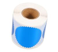 GALPADA 250pcs Blue Serrated Edge Embossing Stickers Self Adhesive for Certificates Awards Adhesive Labels for Notary Seals Book Embossing Graduation Envelopes Official Documents Business