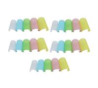 GALPADA 25pcs Flute Protective Covers Soft Plastic Flute Films for e f g Tuned Random Colors Film Protectors Suitable for Bamboo and Transverse