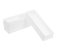 GALPADA 25pcs Plastic Laboratory Sample Adding Slot for Precision Sampling and Easy Cleaning, 50ml Capacity Reagent Loading Tray Suitable for Molecular Biology and Biochemical Research