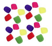 GALPADA 25pcs Thickened Microphone Cover for Handheld Microphone Mic Windscreen Sponge Covers Protective Sleeve for Ktv Recording and Conference Use