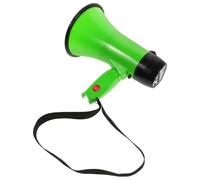 GALPADA 25w Portable Handheld Megaphone Speaker with 240-second Recording, Green Battery-operated Bullhorn for Outdoor Security, Sports Events, and Cheerleading Use