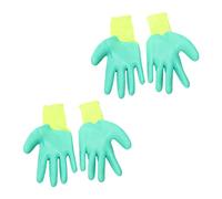 GALPADA 2Pairs Bite Hamster Gloves Protective Training Gloves for Pet Keeping Skin Friendly Durable Material for Secure Handling Training of Small Pets