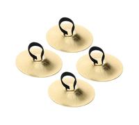 GALPADA 2pairs Finger Cymbals Lightweight Belly Dancing Percussion Performance Hand Instrument for Dancing