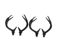 GALPADA 2pairs Reindeer Antlers Headband for Halloween Costume Deer Horn Accessories of Antlers for Parties and Home Decor