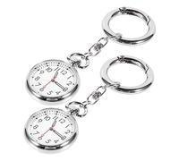 GALPADA 2pc Watch Digital Chronograph Keychain-Style Exam Timer Watch Chest Hanging Record