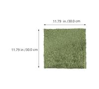 GALPADA 2Pcs Absorbent Moss Carpets for Reptiles and Amphibians Moisturizing Fake Grass Mat Washable Non-abrasive Climbing Pets Substrate Terrarium Liner