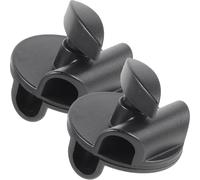 GALPADA 2pcs Adjustable Boom Microphone Holder Clips Rotatable Mic Arm Desk Mount Clamps Metal Plastic Mic Accessories for Stage Performance and Tripod Compatibility