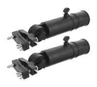 GALPADA 2pcs Adjustable Couple Umbrella Golf Cart Umbrella Holder Clamp with Angle Adjustment Multi-purpose Plastic Trolley Stand for Golf Course and On-the-go Use
