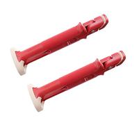GALPADA 2pcs Anti-scalding Bowl Gripper Clip for Kitchen Use, Heat-Resistant Silicone and Stainless Steel Hot Dish Holder with Effortless Cleaning and Heat Protection for Camping Trips
