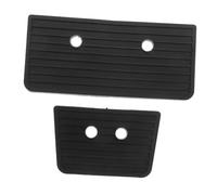 GALPADA 2pcs Anti-slip Drum Guards Pads for Bass Drum Pedal with Large and Small Non-slip Foot Pads for Stable Play and Hoop Protection