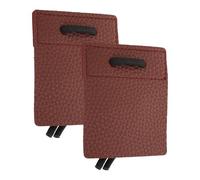 GALPADA 2pcs Arrow Puller Recurve Fingers Tab Adjustable Tightness and Pu Leather Material, Designed for Practice Finger Protector Featuring an Innovative Adjustment Rope Design to Prevent