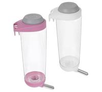 GALPADA 2Pcs Automatic Pet Water Feeder Hanging Dog and Cat Water Dispenser PVC Material Odor- Cage Hook Design for Convenient Touch-activated Drinking