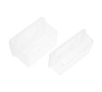 GALPADA 2pcs Baby Wipe Container Car Wipes Holder with Flip-top Design for Home and Travel Use Pp Material 1100ml 1850ml Capacity