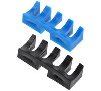 GALPADA 2PCS Badminton String Spreader Load Reducer Stringing Machine Protector Frame Damage Prevention High Tension Racket Support Tool for Stable String Bed Formation