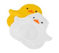 GALPADA 2pcs Bath Foot Scrubber Spa Bath Mat Feet Scrubber for Shower Floor Exfoliating for Cleaning