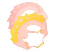 GALPADA 2pcs Bath Hat Shield, Portable Adjustable Size Shower Cap in Assorted Colours, Cute Visor Design Made of Pp and Tpe, for Bath Time Protection