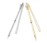 GALPADA 2pcs Bible Reading Aid Jewish Pointer Chain Torah Book Page Marker for Jewish Bar Mitzvah
