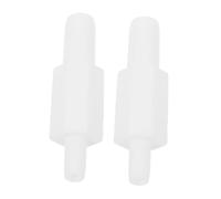GALPADA 2pcs Breast Tube Connector Adapter for Manual Pump Parts Compatible with Various Bottles Lightweight and Portable Feeding Accessories