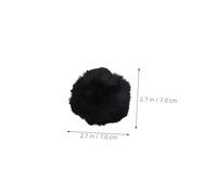 GALPADA 2pcs Bunny Tail Prop Pin Clips Fluffy Rabbit Tails for Cosplay Party Costume Accessory Backup for Themed Events and Performances