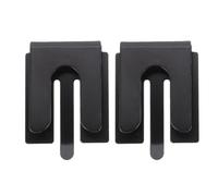 GALPADA 2pcs Car Radio Hook Cb Mic Holder Hand Microphone Hang up Clip Metal Mic Holder for Ham Radio Use in Car