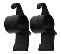 GALPADA 2Pcs Car Trunk Umbrella Holder Hooks Plastic Multi Functional Car Boot Storage Hangers for Organizing Bags Towels and Small Items