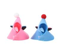GALPADA 2pcs Christmas Parrot Cloak for Small Birds, Felt Material, Foldable and Adjustable Design, Warm Bird Winter Cape for Outdoor Winter Adventures and Outings