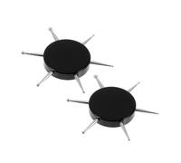 GALPADA 2pcs Circular Dotting Tools for Nail Art Stainless Steel Dotting Pen Manicure Multi Functional for Painting Mandala