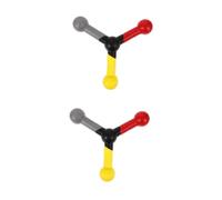 GALPADA 2pcs Colored Reflex Trainer Stick for Hand-eye Coordination and Agility Training Difficulty Sports Supply for Speed Reaction and Cognitive Skill Improvement Family and Athlete Use