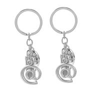 GALPADA 2pcs Computer Keychain Unique Keyboard and Mouse Design Durable Material for Tech Enthusiasts for Boys and Men Backpack and Handbag Charm