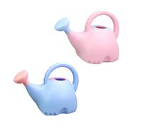 GALPADA 2pcs Cute Animal Shaped Watering Can for Adorable Gardening Kettle with Gentle Water Flow for Indoor and Outdoor Use