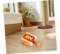 GALPADA 2PCS Dog Hamburger Costume Warm Amp Cute Hot Dog Suit Elastic Straps for Comfort for Halloween Birthday Parties and Holiday Cosplay