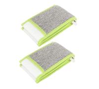 GALPADA 2Pcs Double-Sided Bathing Scrubbers Long Exfoliating Shower Towels for Gentle Body Dirt Removal and Skin Smoothing Soft Yet Back Washcloths for Men Women Sensitive Skin